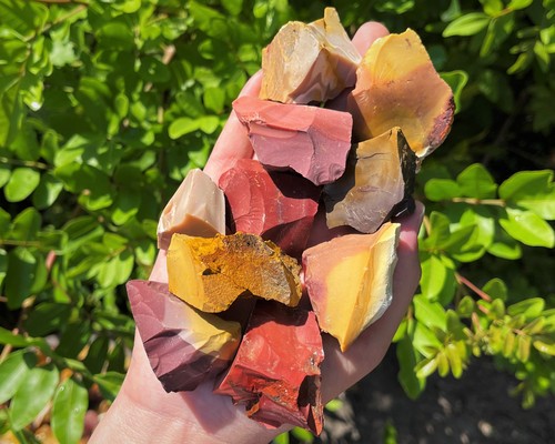 Mookaite rough natural stones - natural,